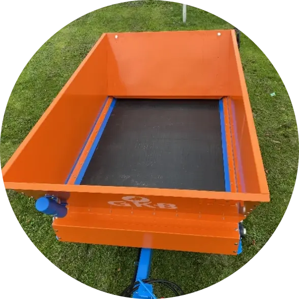 1.0–3.3 m3 bunker capacity
