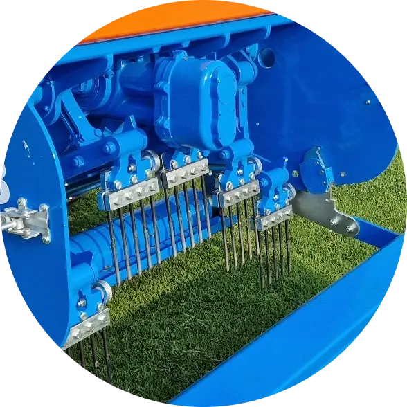 Adjustable tine angle