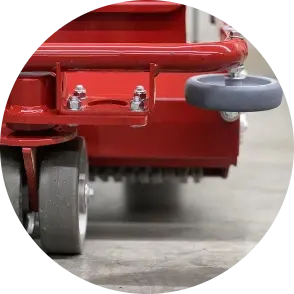 Conveyor belt discharge