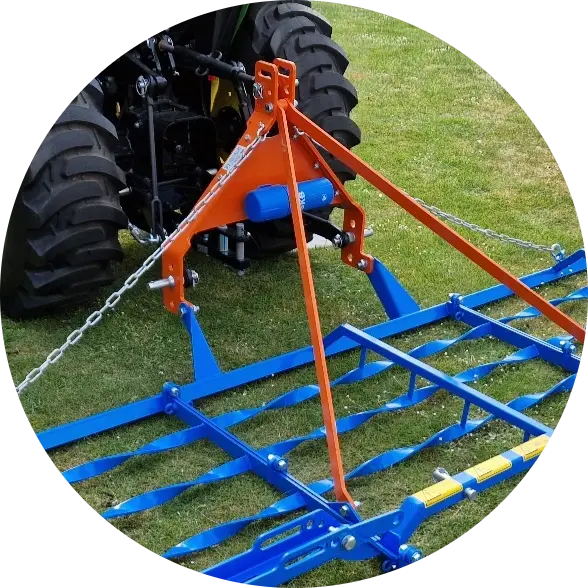 Three-point hitch compatible