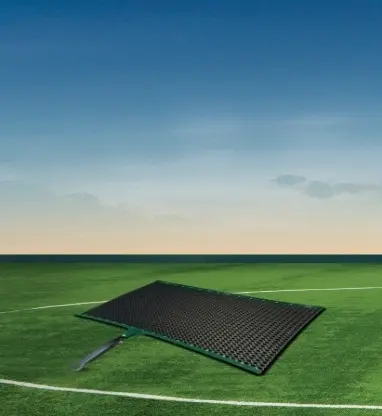 Rubber drag mat